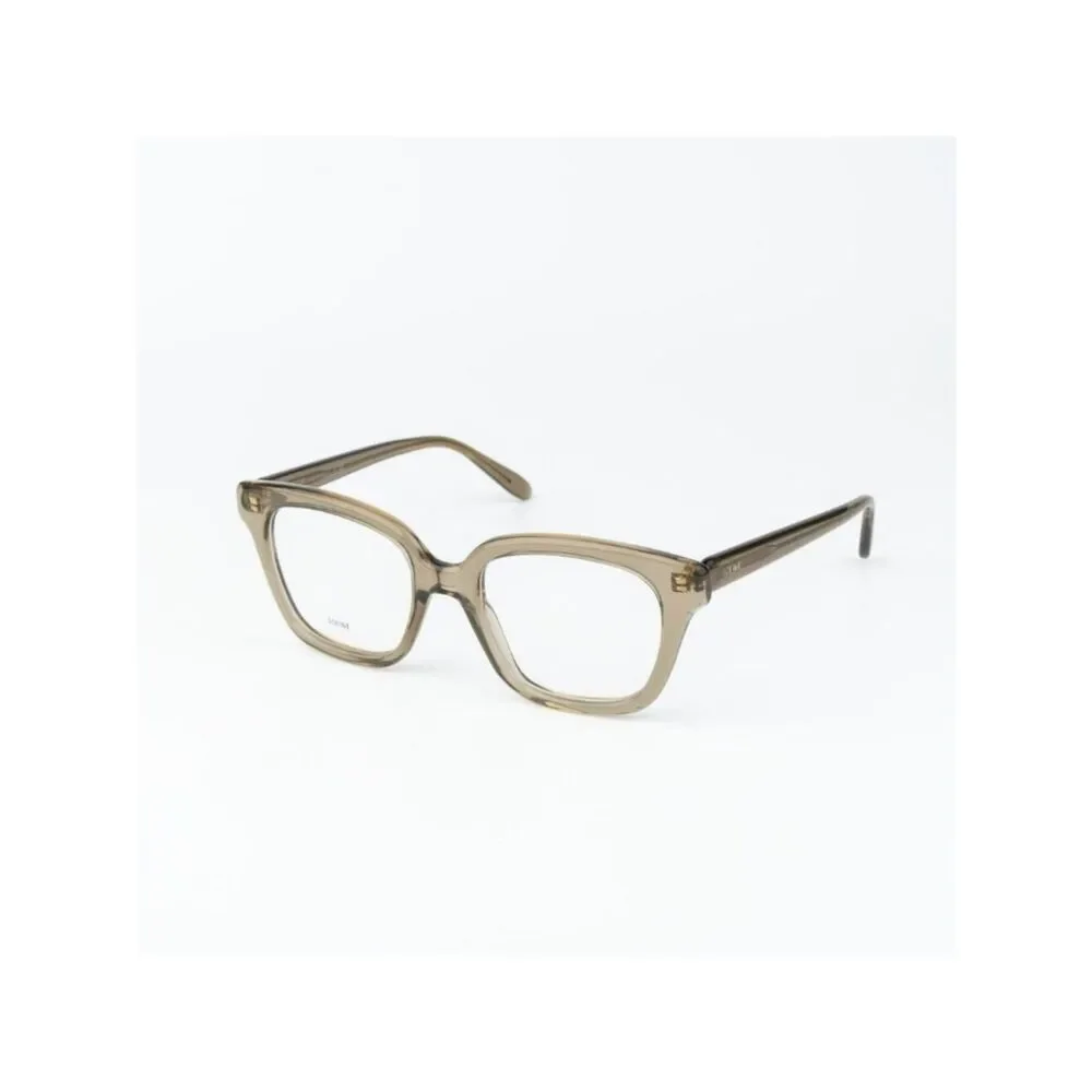 Loewe SLIM Women Eyeglasses Green Square LW50083I 096 NEW AUTHENTIC